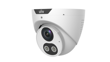 UNV IPC3618SB-ADF28KMC-I0 8MP Tri-Guard Fixed Dual-light Turret Network Camera — NDAA Compliant