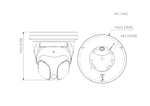 Premium NDAA IPC-HNC348NP-XDLUSLR/2.8 Panoramic Turret Camera (NDAA Compliant) — product image 2