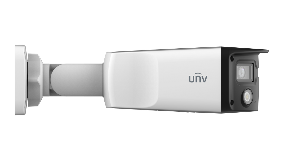UNV IPC2K24SE-ADF40KMC-WL-I0 4MP ColorHunter OmniView Dual-Lens Bullet Network Camera — product image 4