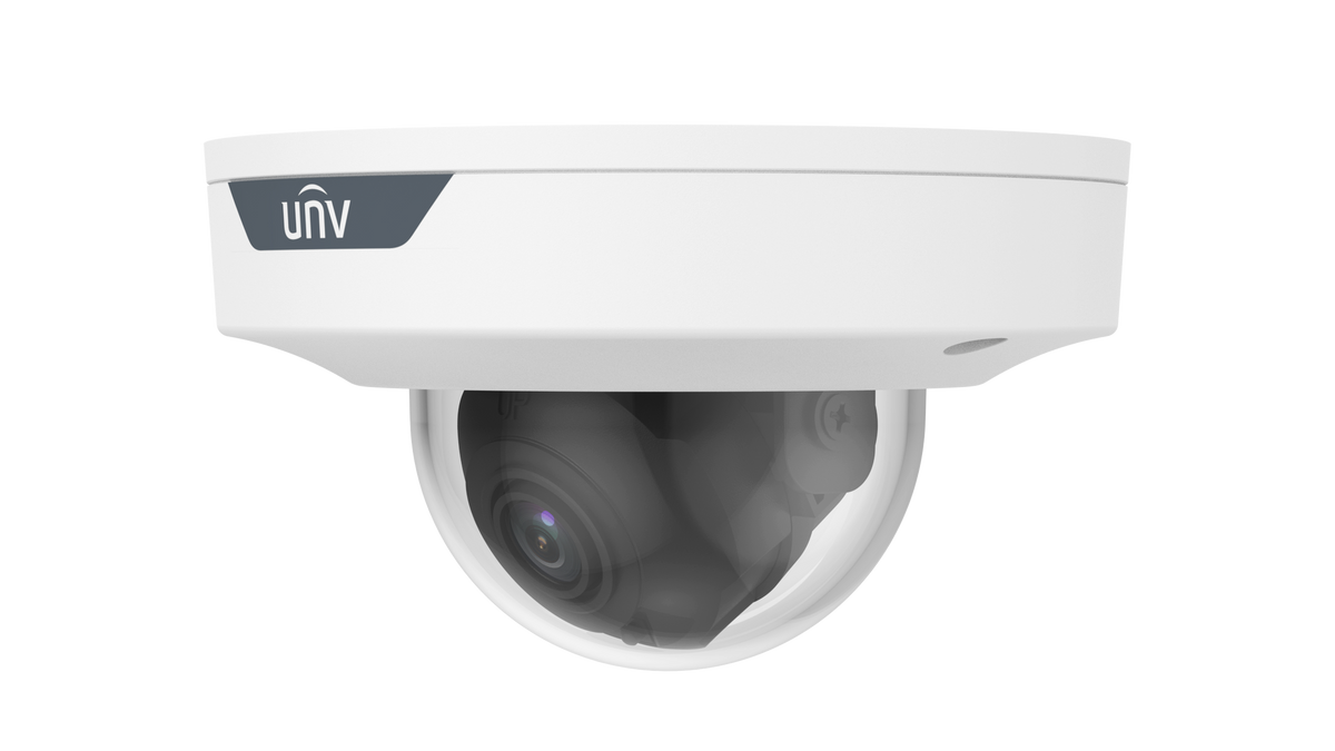 UNV IPC354SB-ADNF28K-I0 4MP LightHunter Cable-Free IR Dome Network Camera – NDAA Compliant