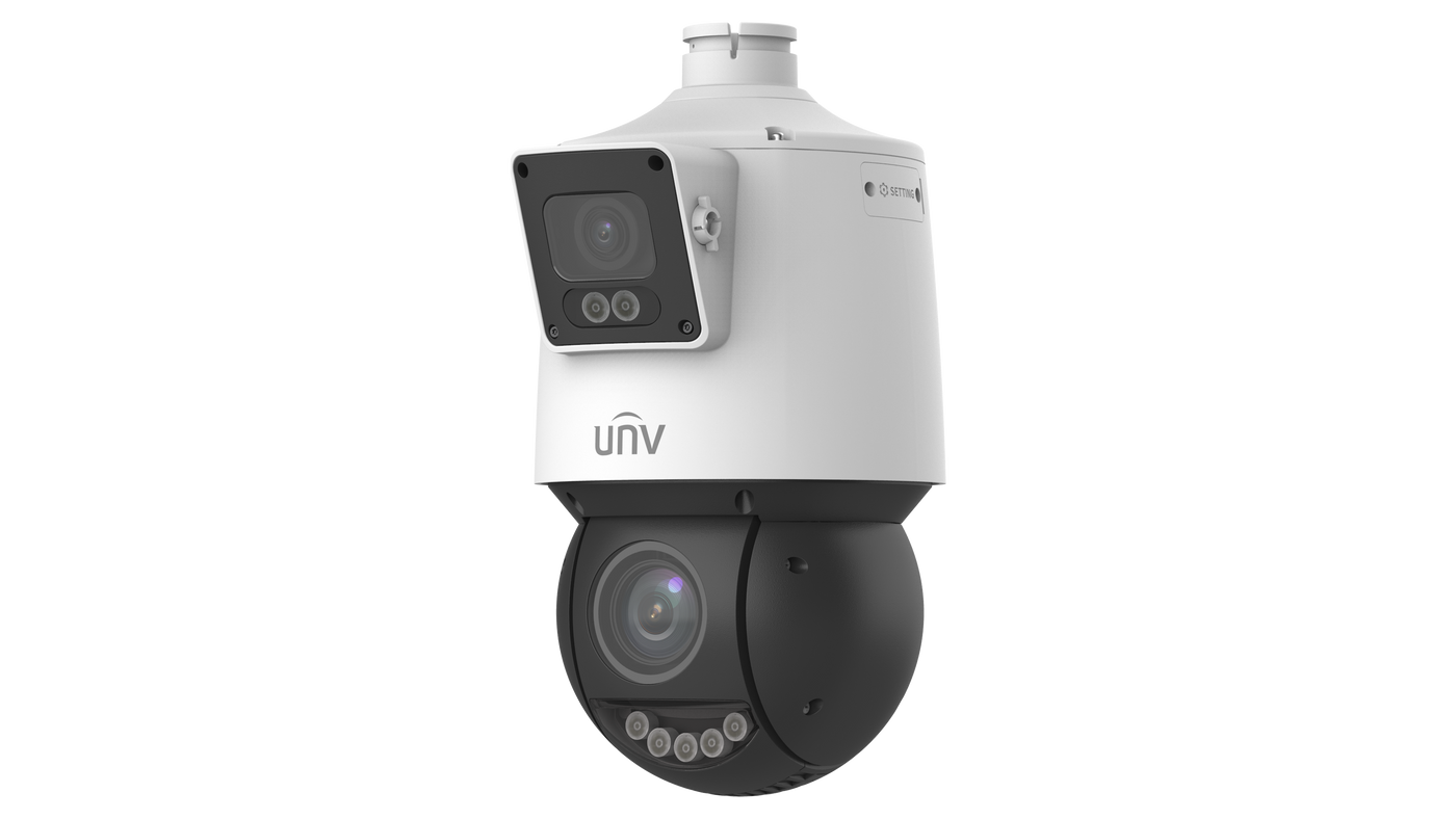 Uniview 4MP+4MP 25X ColorHunter MultiView Dual-light Network PTZ Camera (IPC94144SFW-X25-F40C) - image 2