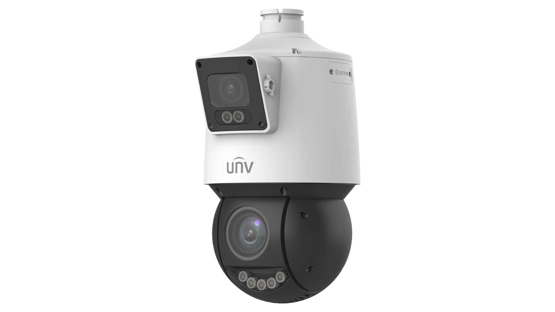 Uniview 4MP+4MP 25X ColorHunter MultiView Dual-light Network PTZ Camera (IPC94144SFW-X25-F40C) - image 2