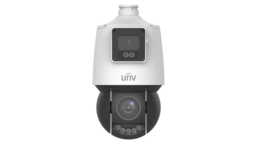 Uniview 4MP+4MP 25X ColorHunter MultiView Dual-light Network PTZ Camera (IPC94144SFW-X25-F40C)