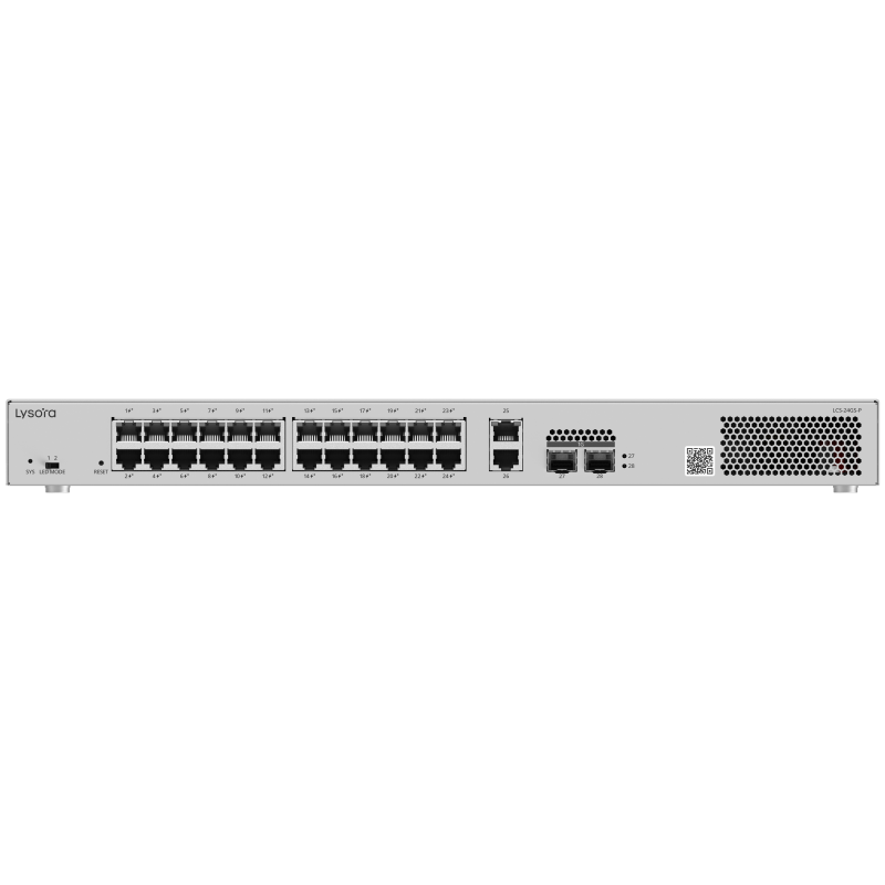 Lysora 24-Port Layer 2 Managed PoE Switch LCS-24GS-P - image 8