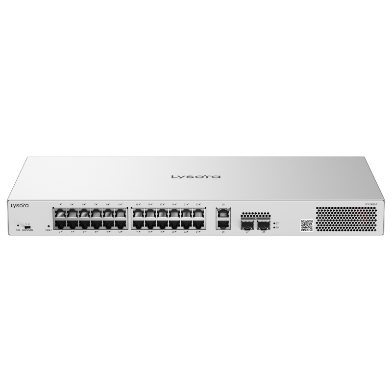 Lysora 24-Port Layer 2 Managed PoE Switch LCS-24GS-P - image 9