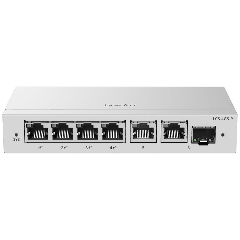 Lysora 4 Port Cloud Managed Gigabit PoE Switch LCS-4GS-P - image 10