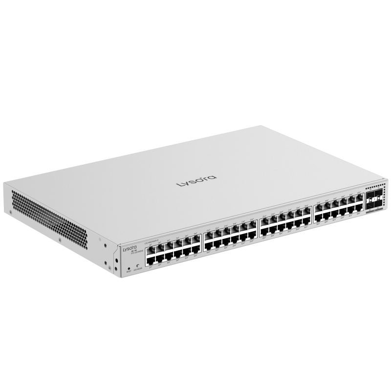 Lysora 48-Port Layer 2 Managed PoE Switch LS2-48GT4SFP-P - image 2