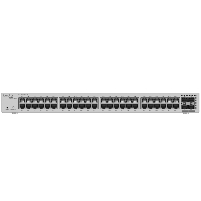 Lysora 48-Port Layer 2 Managed PoE Switch LS2-48GT4SFP-P - image 8