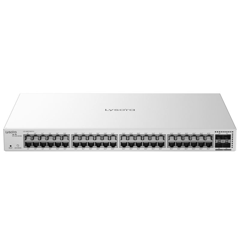 Lysora 48-Port Layer 2 Managed PoE Switch LS2-48GT4SFP-P - image 9