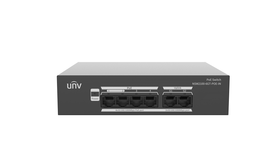 UNV NSW2100-6GT-POE-IN 6-Port Gigabit PoE Switch
