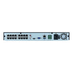 UNV NVR502-16B-P16-IQ 16-Channel 16MP AI NVR – 16-Port PoE, 2-Bay — NDAA Compliant