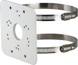 PFA152-E Pole Mount Bracket for Dahua IP and CVI Camera, White