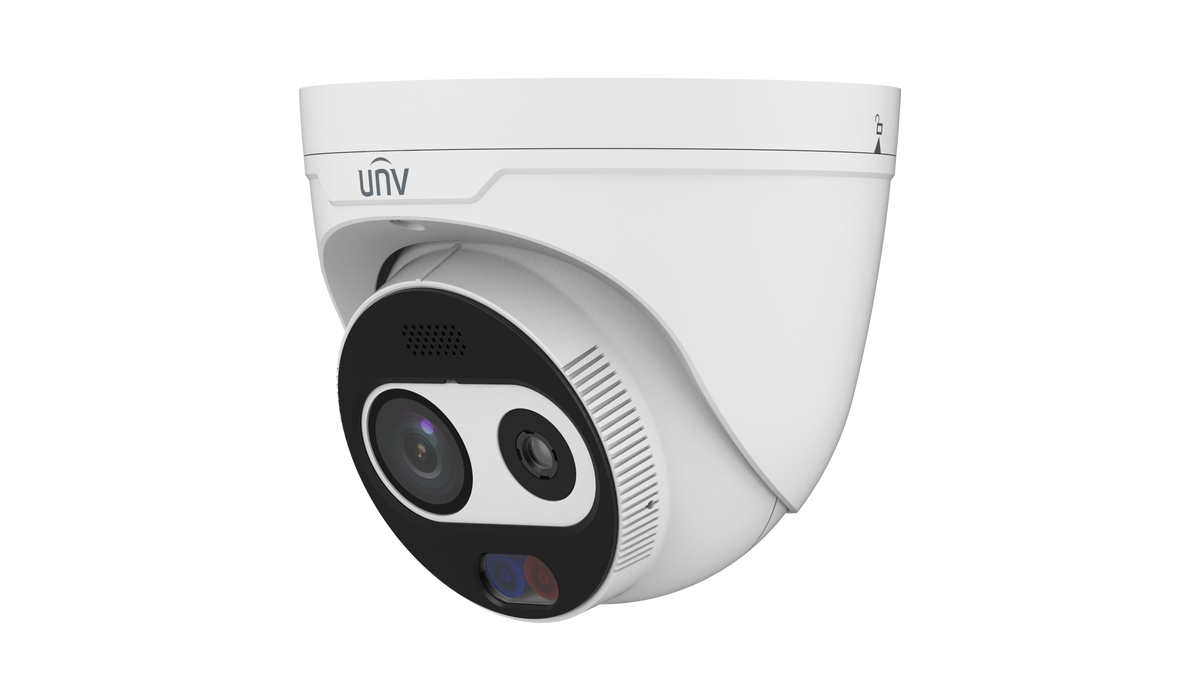 UNV TIC3612SA-F3-4F4AC-I1 Thermal & Optical Dual-Spectrum Turret Network Camera – NDAA Compliant
