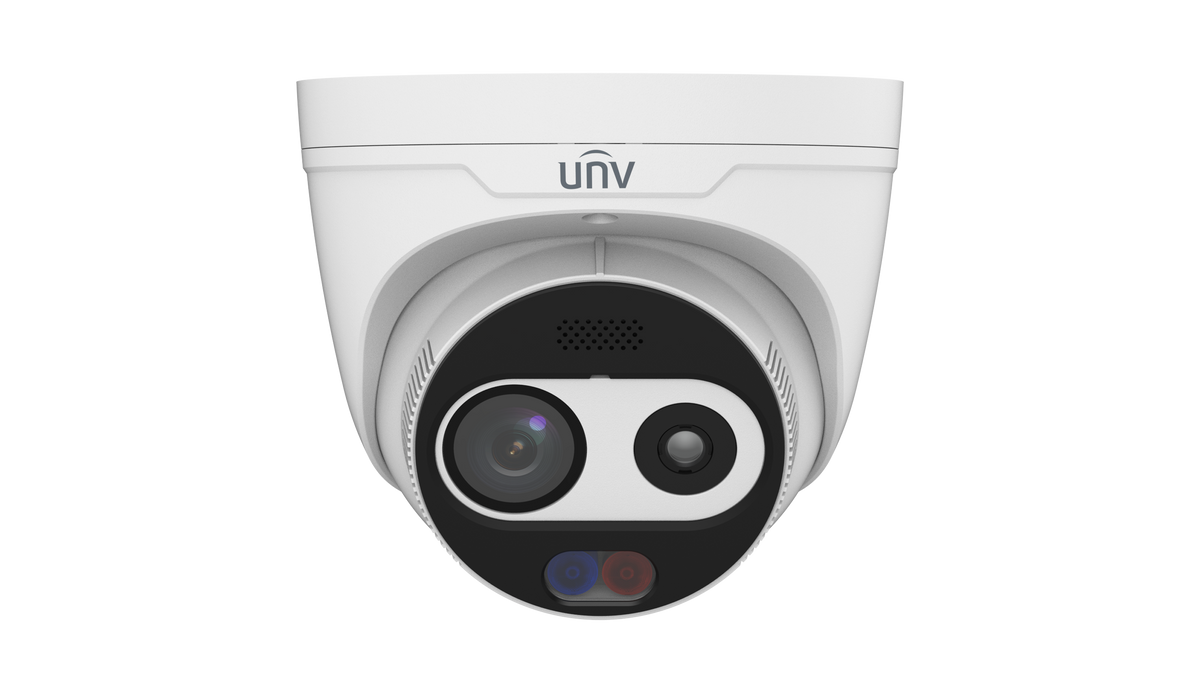 UNV TIC3612SA-F3-4F4AC-I1 Thermal & Optical Dual-Spectrum Turret Network Camera – NDAA Compliant