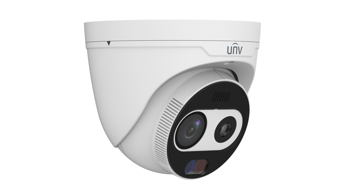 UNV TIC3612SA-F3-4F4AC-I1 Thermal & Optical Dual-Spectrum Turret Network Camera – NDAA Compliant