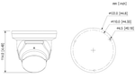 Premium NDAA IPC-HNC345N-XDLUSL Deterrent Fixed Turret Camera — product image 2
