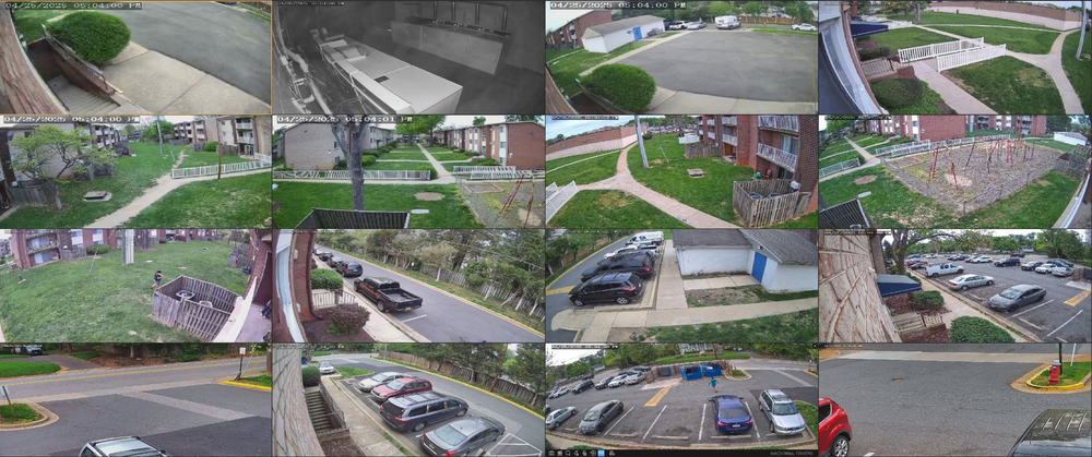 Connected apartment buildings