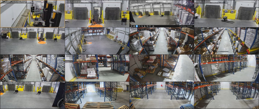 Warehouse surveillance & freezer Wi-Fi