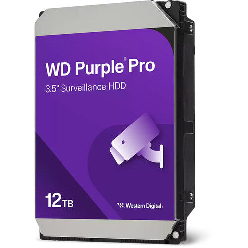 Western Digital Purple Surveillance Hard Drive 12TB